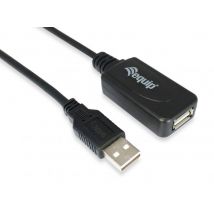 Equip USB 2.0 10m aktiivinen jatkokaapeli