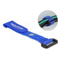 Tarranauhanippuside lenkillä ja kiinnitysreiällä P 190 x L 25 mm sininen, 5 kpl