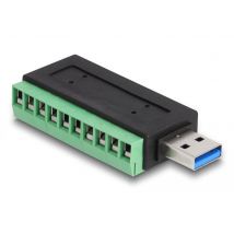 Delock rivilitinadapteri USB 3.2 Gen 1 Type-A uros