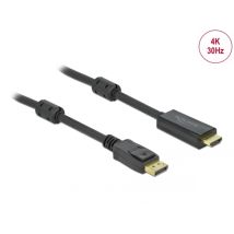 Delock DisplayPort 1.2 - HDMI 7m 4K 30 Hz passiivikaapeli