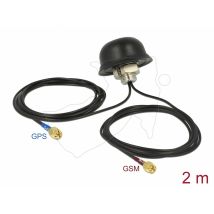 Navilock Monikaistainen GNSS GSM UMTS LTE SMA 28 dBi / 5 dBi 2 x 2 m RG-174 Antenni monisuuntainen kattoasennus ulkokäyttöön