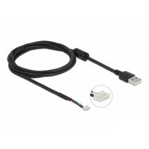 Kytkentäkaapeli USB 2.0 Type-A uros - 4 pin kamera liitin V6 1.5m