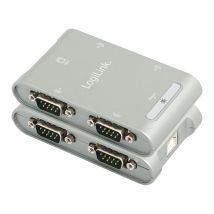 USB 2.0 sarjaporttiadapteri 4xRS232