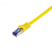 Ethernetkaapeli Ultraflex, Cat.6A, S/FTP,keltainen, 7,50 m