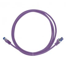 Ethernetkaapeli Ultraflex, Cat.6A, S/FTP, violetti, 3,00 m