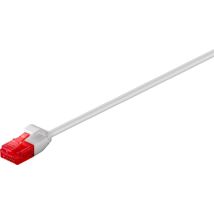 Ethernetkaapeli slim 3.6mm Cat6 U/UTP 0,25m, harmaa