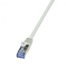 Ethernetkaapeli Cat.6A 600MHz S/FTP harmaa  20,00m