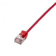 Ethernetkaapeli 3,8mm Ultraflex Cat.6A U/FTP punainen 3m