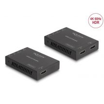 Delock HDMI Extender Set Cat.6 kaapelilla 4K 60 Hz 50 m