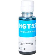 Tarvikemustepullo HP GT52 Cyan