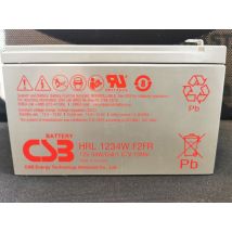 UPS-laitteiden yleisakku CSB 12V 34W 9h