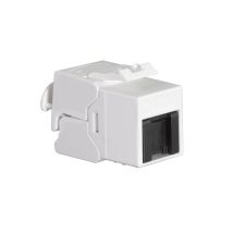 Keystone-liitin Cat.6A UTP 22–26 AWG, työkaluton, pölysuojalla