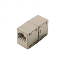Cat.5e RJ45 suojattu jatkopala metalli