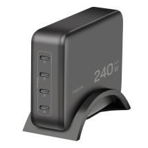 USB-C 240 W GaN-laturi, 4x USB-C PD 3.1, 240 W