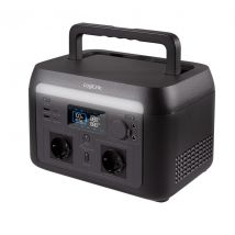 Kannettava varavirtalaite, 600 W, LiFePO4-akku, Tuya-yhteensopiva