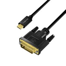 USB 3.2 Gen1 Type-C -kaapeli, C/M - DVI-D/M, 1080p/60 Hz, 3.0 m